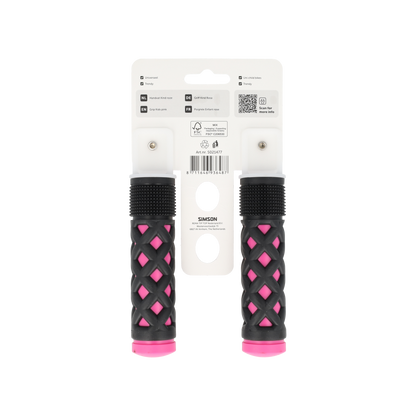 Simson S021477 handvatten Kinder roze-zwart