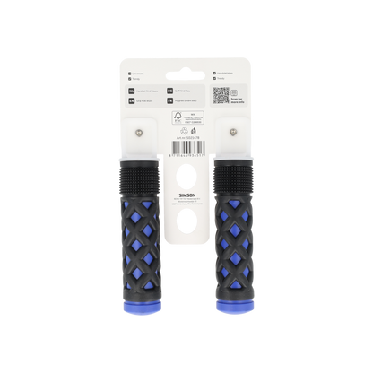 Simson S021478 handvatten Kinder kobalt-zwart