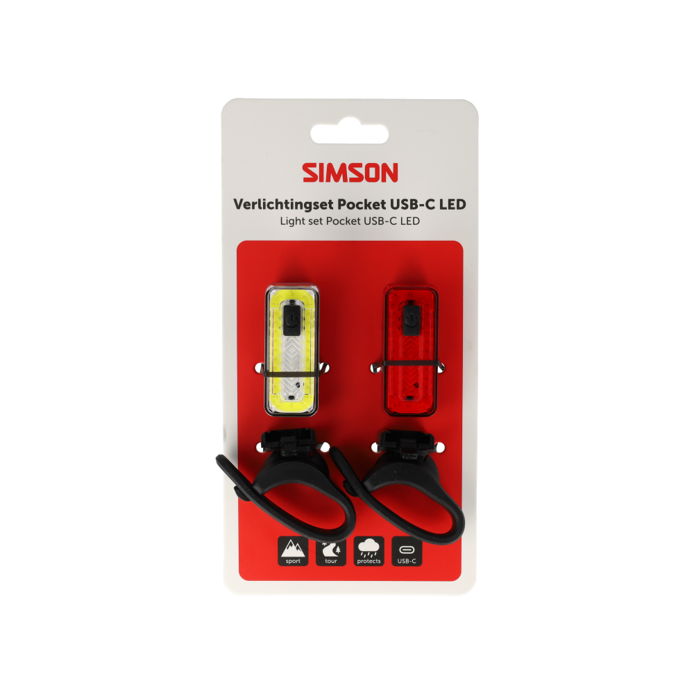 Simson S022033 Aurora verlichtingset Pocket