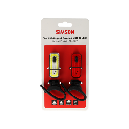 Simson S022033 Aurora verlichtingset Pocket