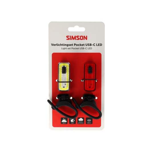 Simson S022033 Aurora verlichtingset Pocket