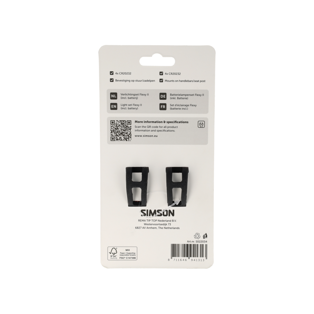 Simson S022034 Aurora verlichtingset Flexy II