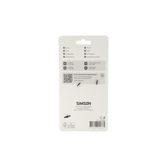 Simson S022036 Aurora koplamp B-line 30R