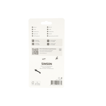 Simson S022047 Aurora koplamp D-line 80R