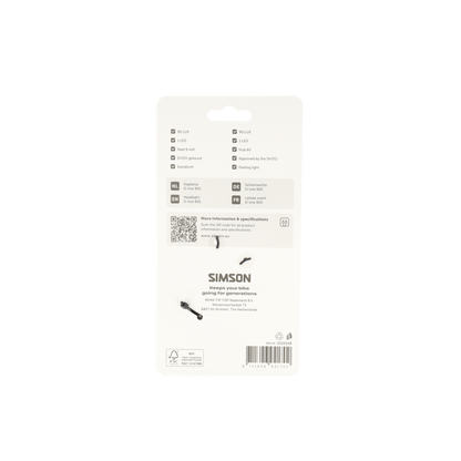 Simson S022048 Aurora koplamp D-line 90S