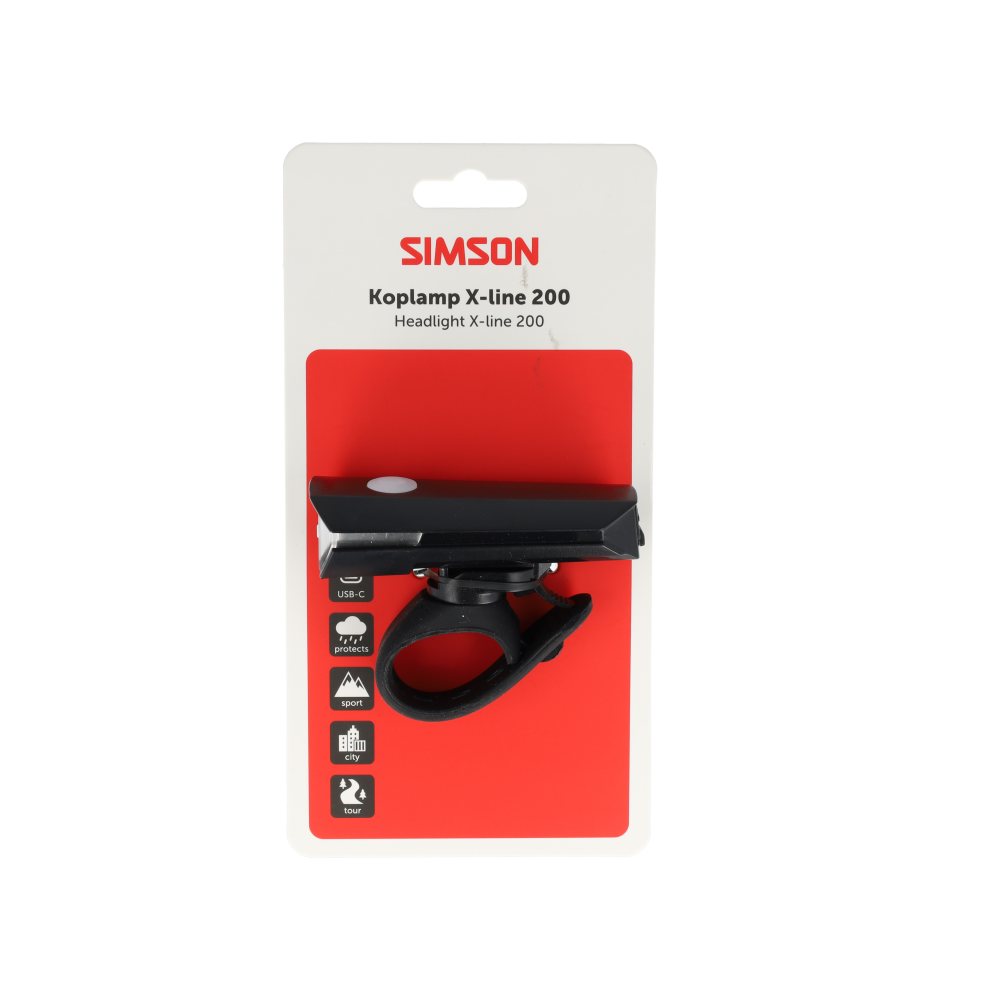Simson S022055 Aurora koplamp X-line 200