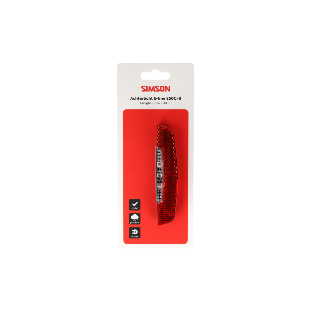 Simson S022061 Aurora achterlicht E-line E50C-B