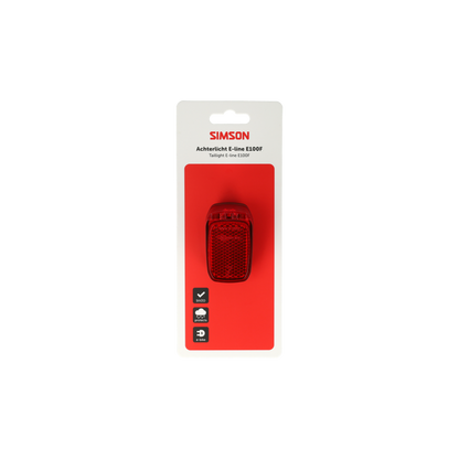 Simson S022063 Aurora achterlicht E-line E100F