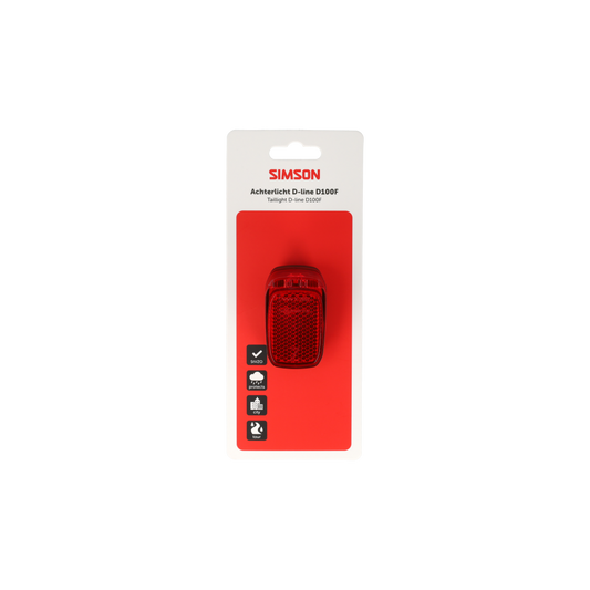 Simson S022066 Aurora achterlicht D-line D100F