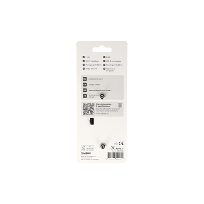Simson S022068 Aurora achterlicht X-line C