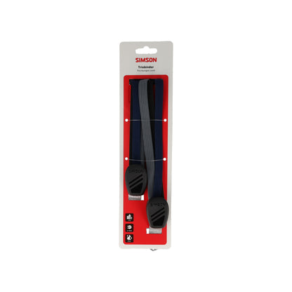 Simson S024302 triobinder 60cm zwart-blauw-antraciet