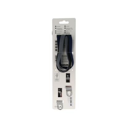 Simson S024302 triobinder 60cm zwart-blauw-antraciet