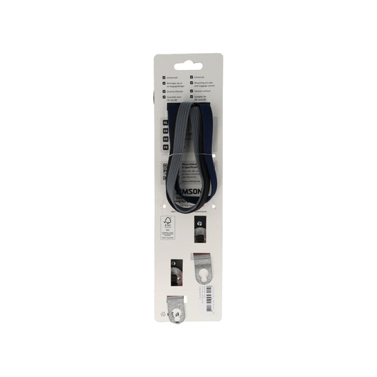 Simson S024302 triobinder 60cm zwart-blauw-antraciet