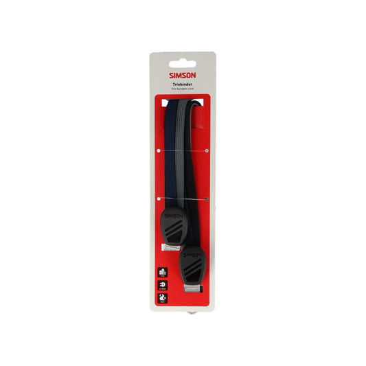 Simson S024308 triobinder 71cm zwart-blauw-antraciet