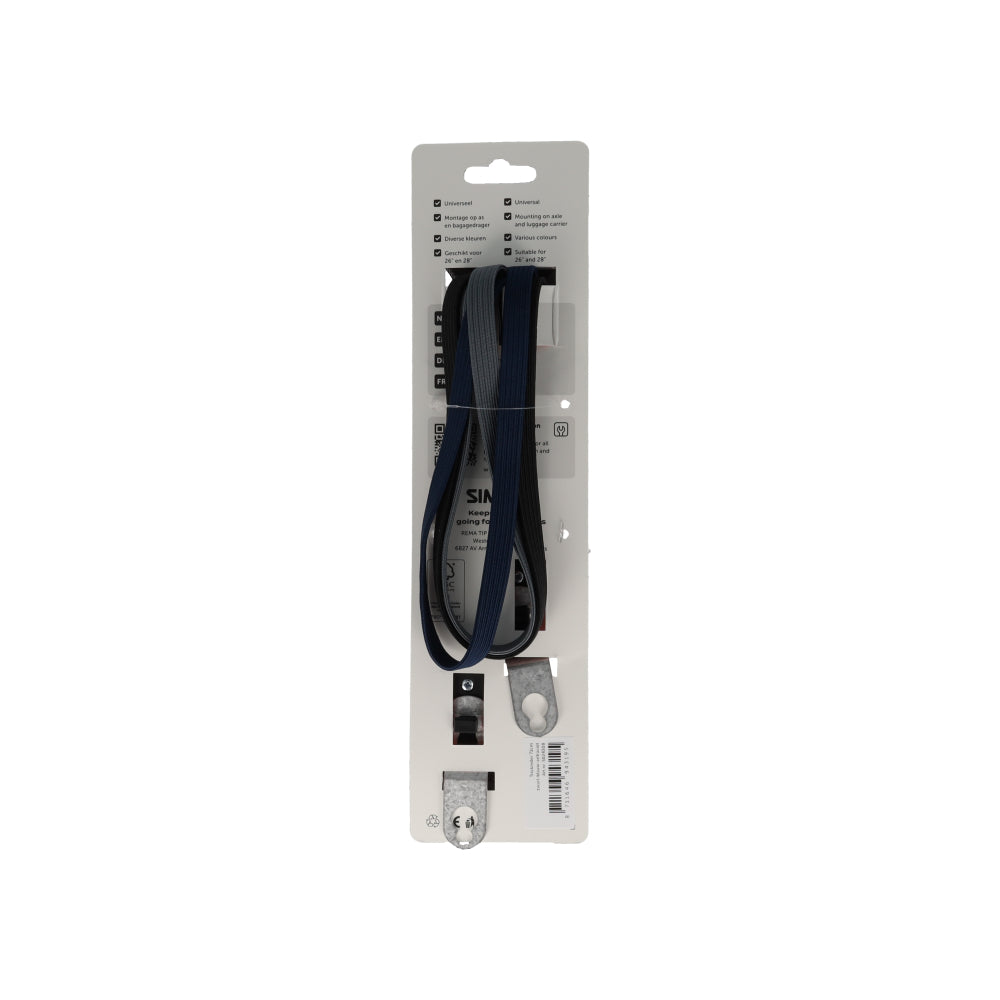 Simson S024308 triobinder 71cm zwart-blauw-antraciet
