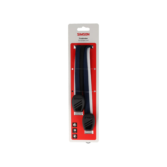 Simson S024309 triobinder 71cm zwart-blauw-wit