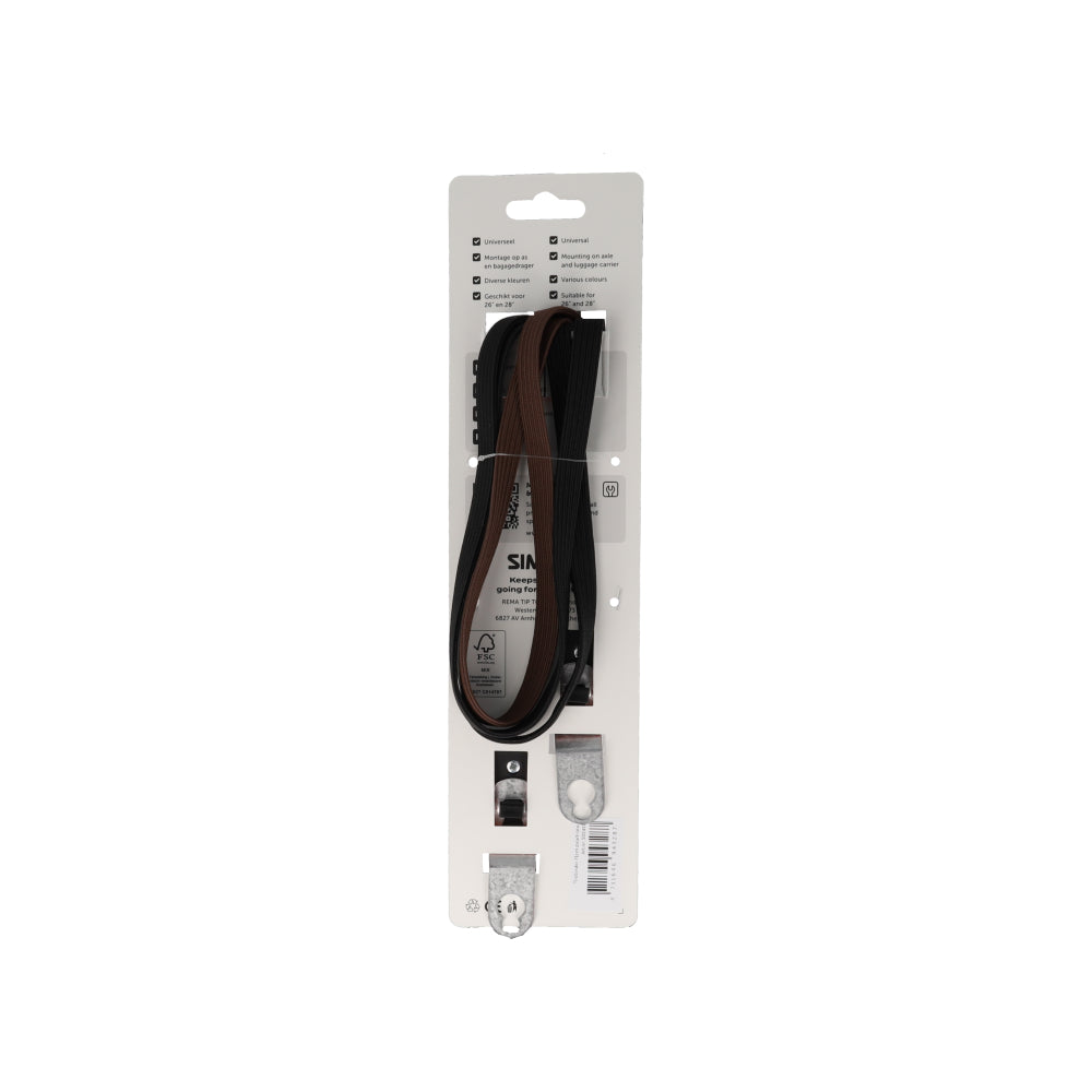 Simson S024311 triobinder 71cm zwart-bruin