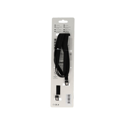 Simson S024315 karabijnhaakbinder 71cm zwart