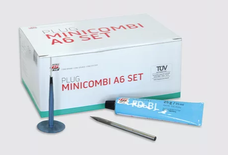 Tip Top minicombi A 4,5 (20 x plug, 2 x cement 50 gr., 1 x frees HSS4,5 mm.) - 5113209