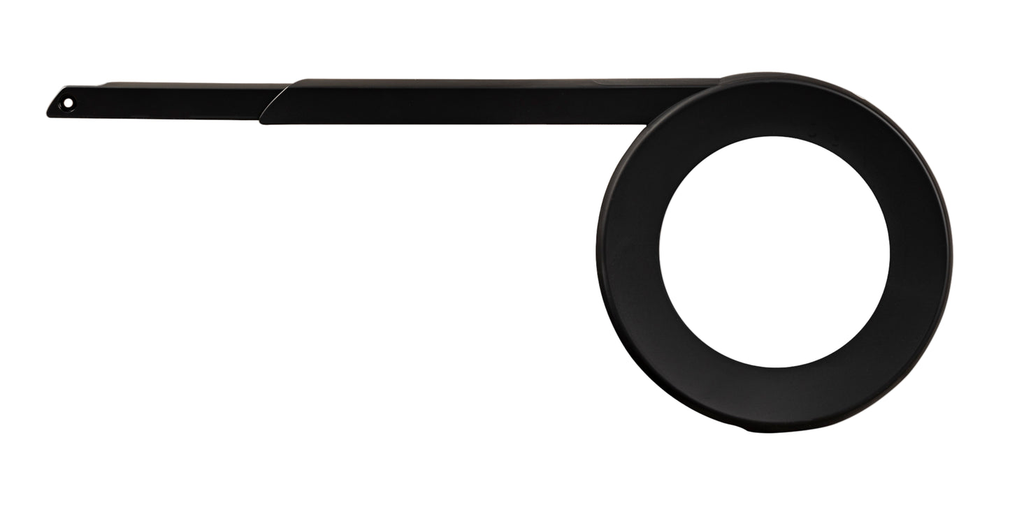 Herrmans kettingscherm Slyde 38T Ø118 319mm mat zwart