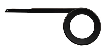 Herrmans kettingscherm Slyde 38T Ø118 319mm mat zwart