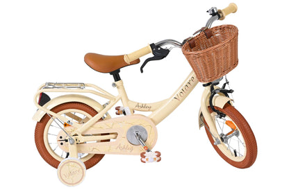 Volare Ashley kinderfiets 12" meisjes crème