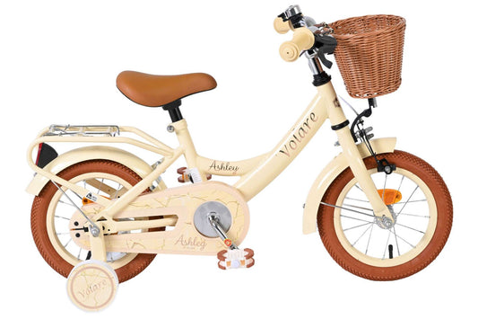 Volare Ashley kinderfiets 12" meisjes crème