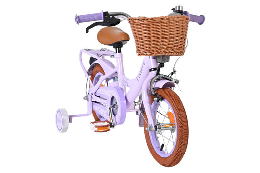 Volare Ashley kinderfiets 12" meisjes lila