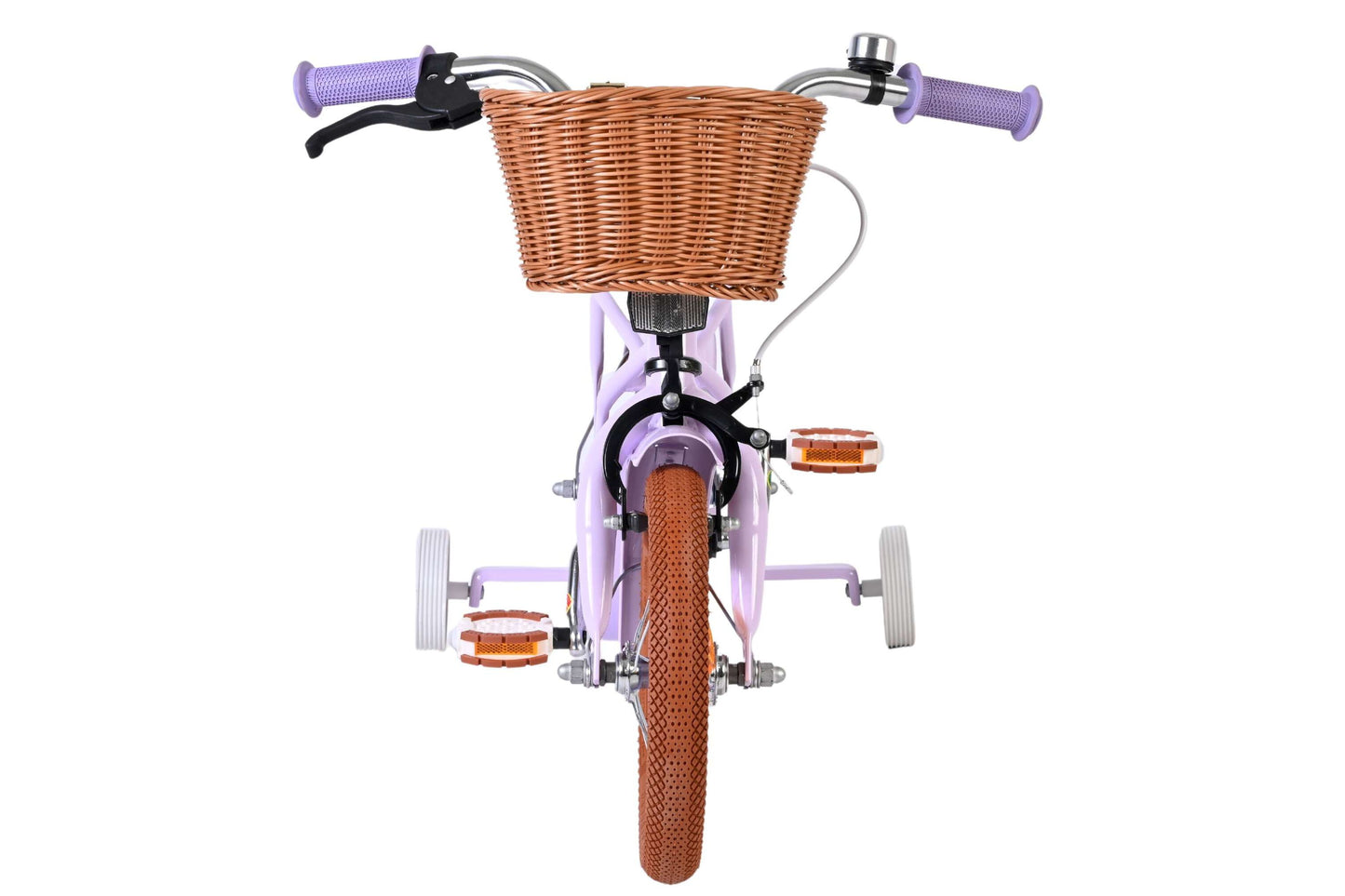 Volare Ashley kinderfiets 12" meisjes lila