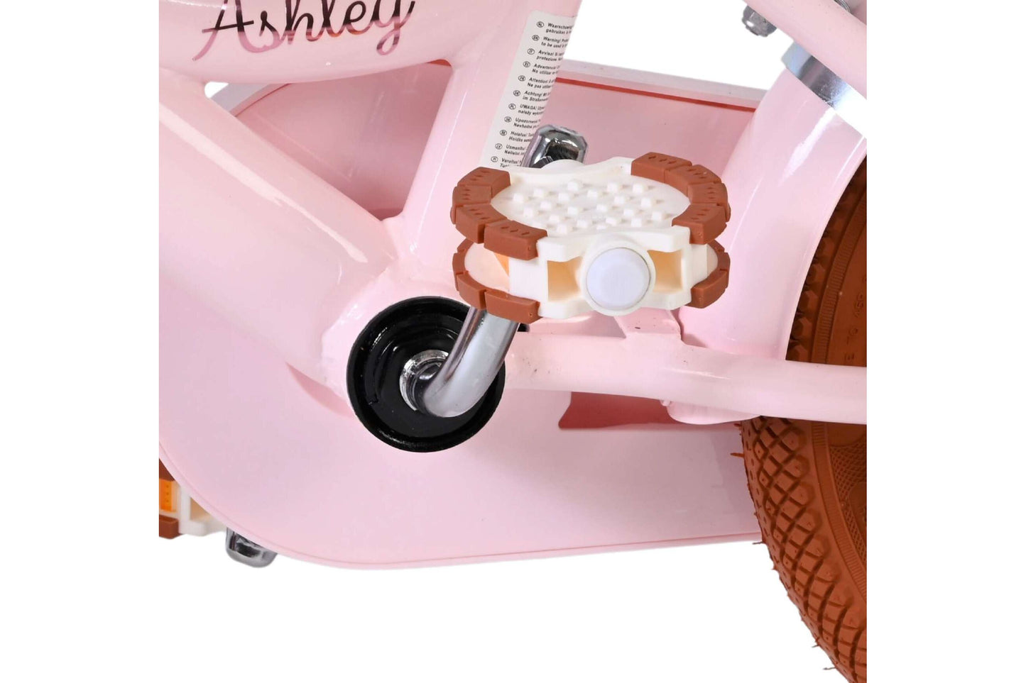 Volare Ashley kinderfiets 12" meisjes roze