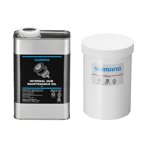 Shimano Y0029801A Nexus internal hub oil set 1000cc