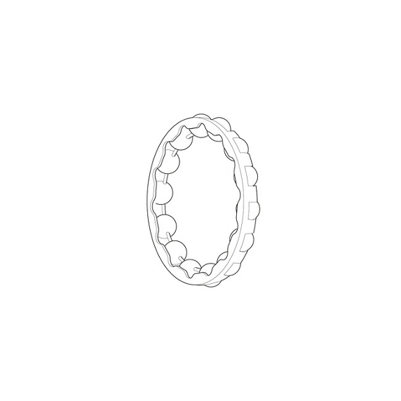 Shimano Y33R90200 kogelring links (3/16x14) SG-3C40