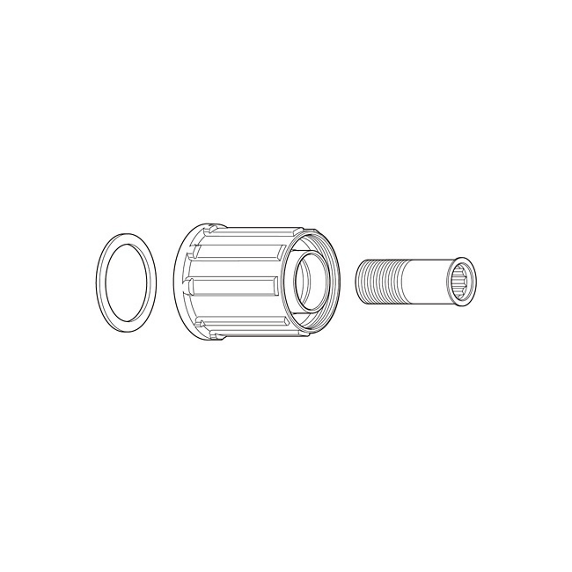 Shimano	Y3TE98040 cassettebody 8/9/10-Sp FH-RM35