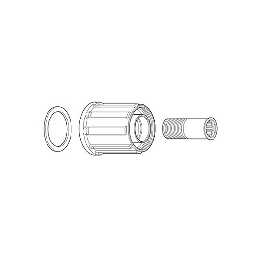 Shimano	Y3TE98040 cassettebody 8/9/10-Sp FH-RM35