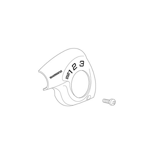 Shimano Y6E898010 afdekkap SB-3S35