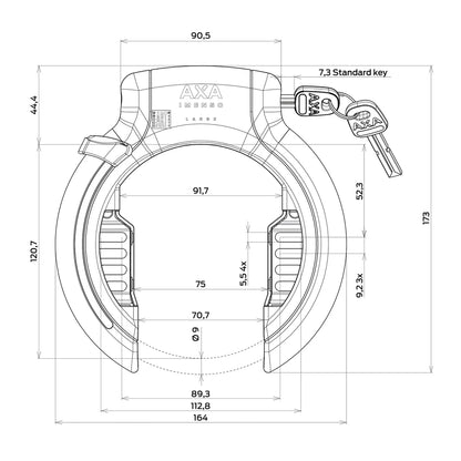 AXA Imenso Large ringslot ART**