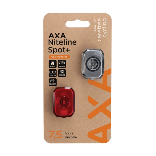 AXA Niteline Spot+ USB verlichting set