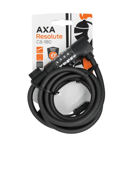 AXA kabelslot Resolute C8 - 180 Code