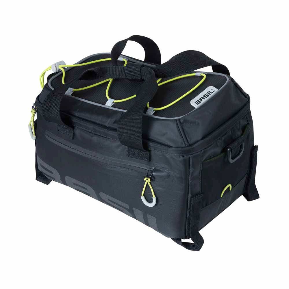 Basil 17753 Miles-Trunkbag 7L. black lime