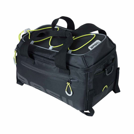 Basil 17753 Miles-Trunkbag 7L. black lime