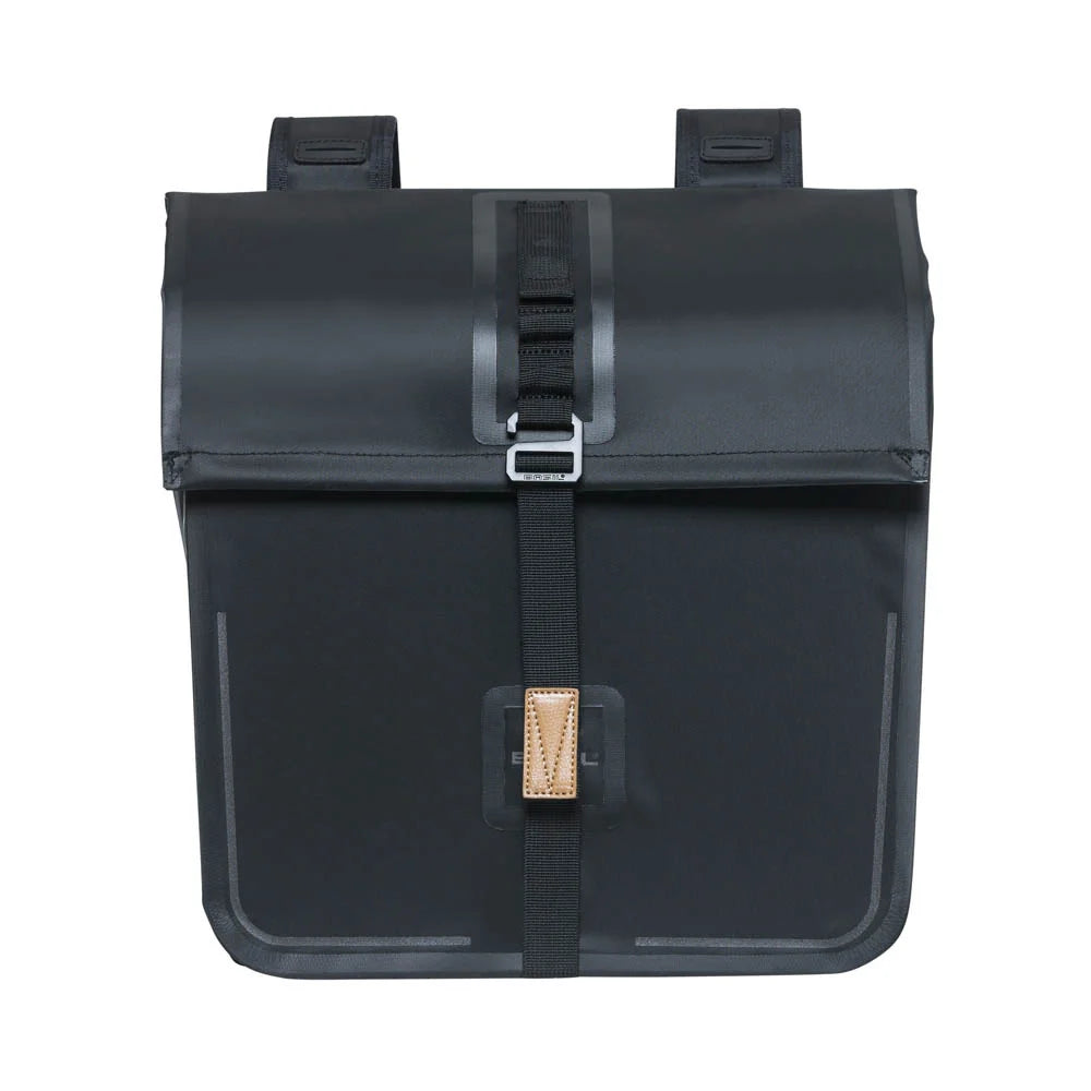 Basil 17659 Urban Dry Double Bag waterdicht 50L. Matt Black