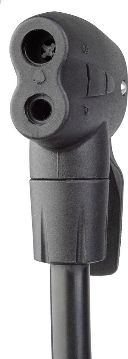 Beto pomp met manometer FV/AV zilver