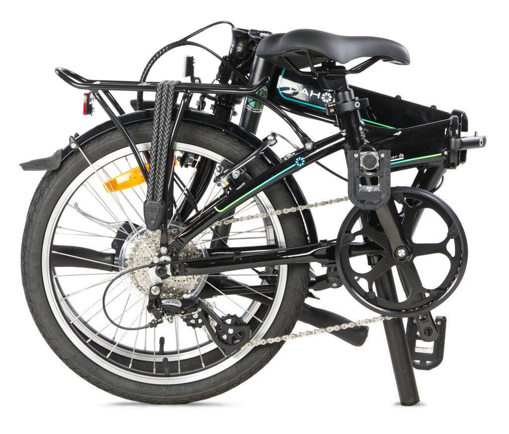 Dahon vouwfiets 20" Mariner D8 derailleur V-brakes jet black