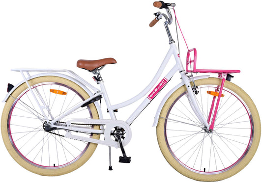 Volare Excellent 26'' wit met voordrager Nexus 3GRN