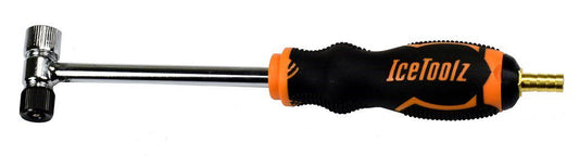 IceToolz A912 compressorhandvat met slangkoppeling