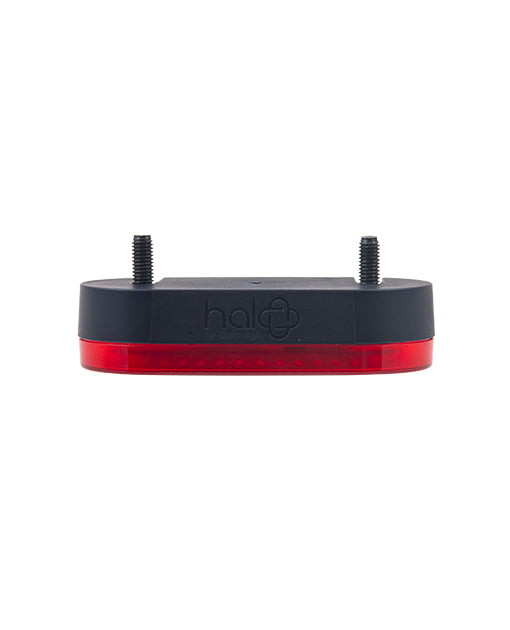 Spanninga E-bike drager achterlicht HALO XElw 6-48 VDC, 50mm. Met richtingaanwijzing en draadloze schakelaar t.b.v. achterlicht.