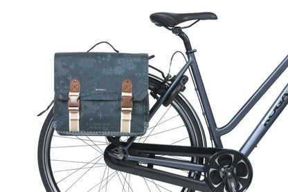 Basil 18052 Bohème dubbele fietstas MIK 35L indigo blauw