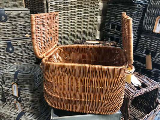 Koffertje speciaal riet met deksel