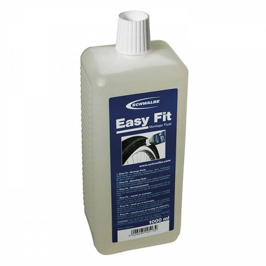 Schwalbe montagevloeistof 1000 ml. Easy Fit