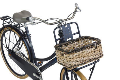 Basil 13081 Dijon S fietsmand voorop grijs/zwart